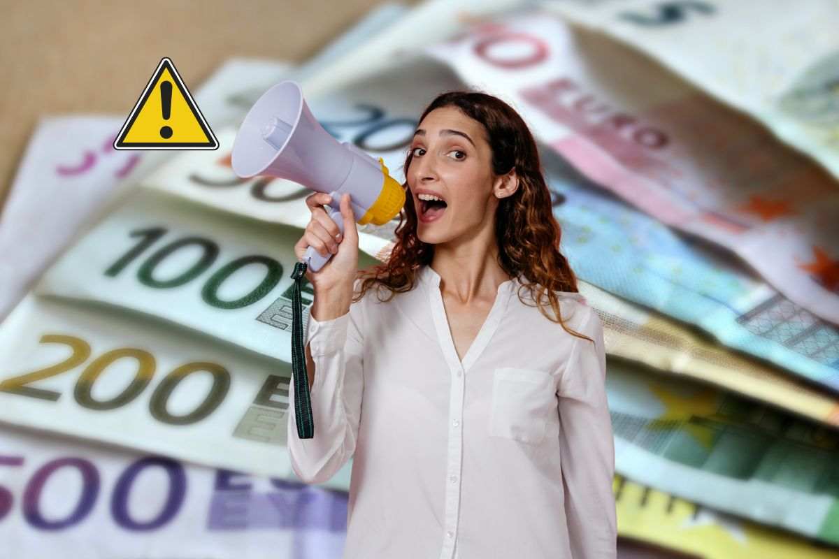 Banconote euro di vari tagli