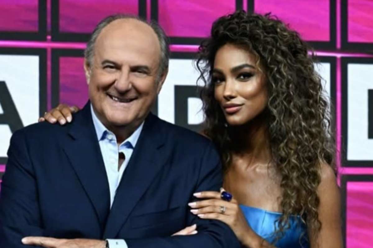 Gerry Scotti e Samira Lui