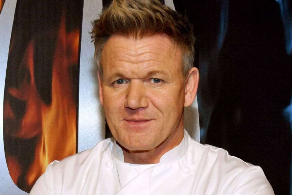 Gordon Ramsay nel programma Hell's Kitchen