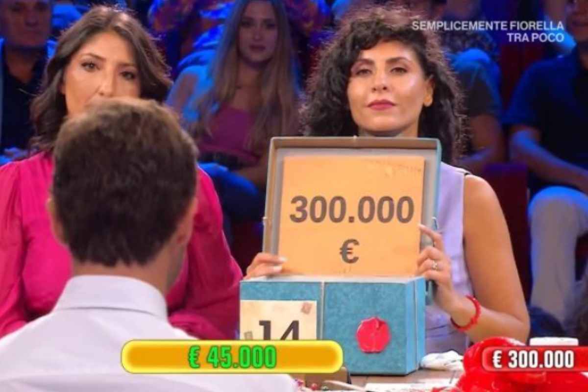 Affari Tuoi concorrente perde 300 mila euro