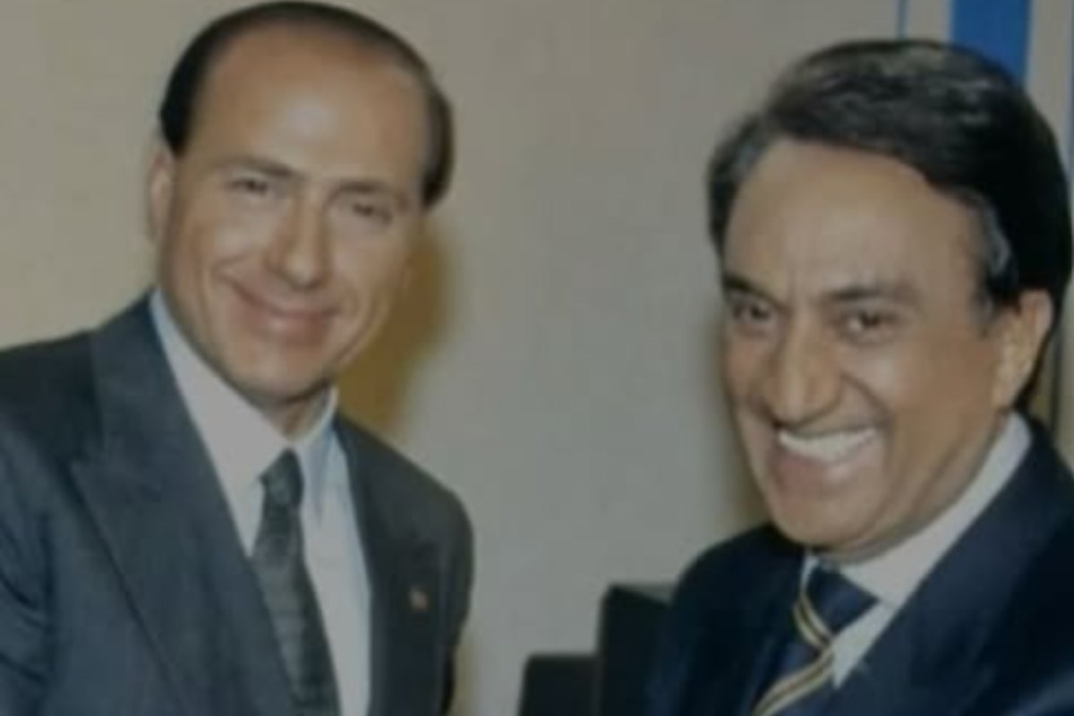 Emilio Fede e Silvio Berlusconi
