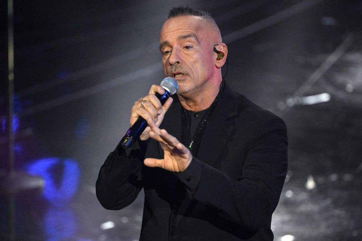 Eros Ramazzotti da giovane