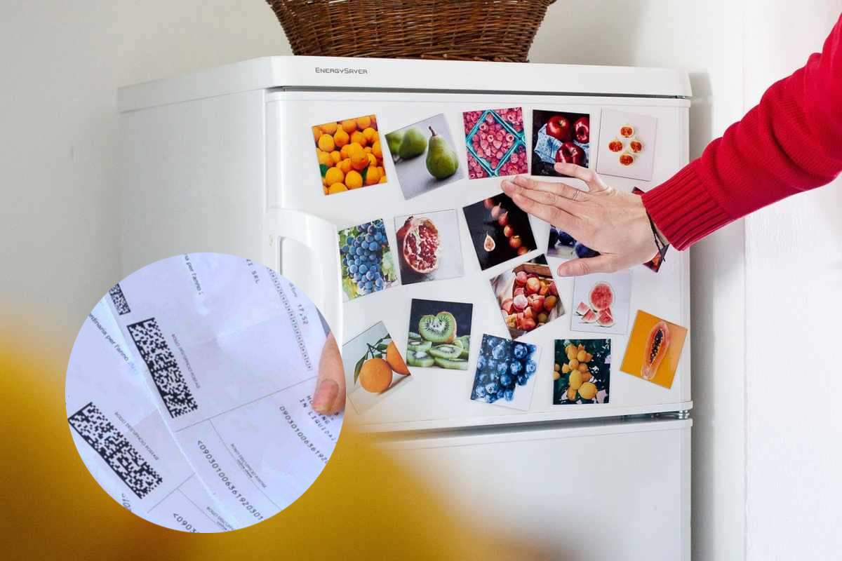 Frigo con magneti