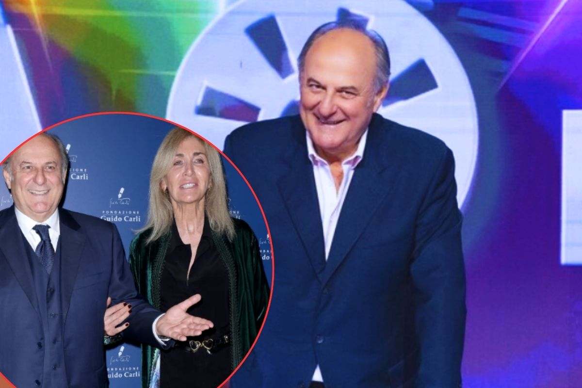 Gabriella Perino apparsa accanto a Gerry Scotti per un evento