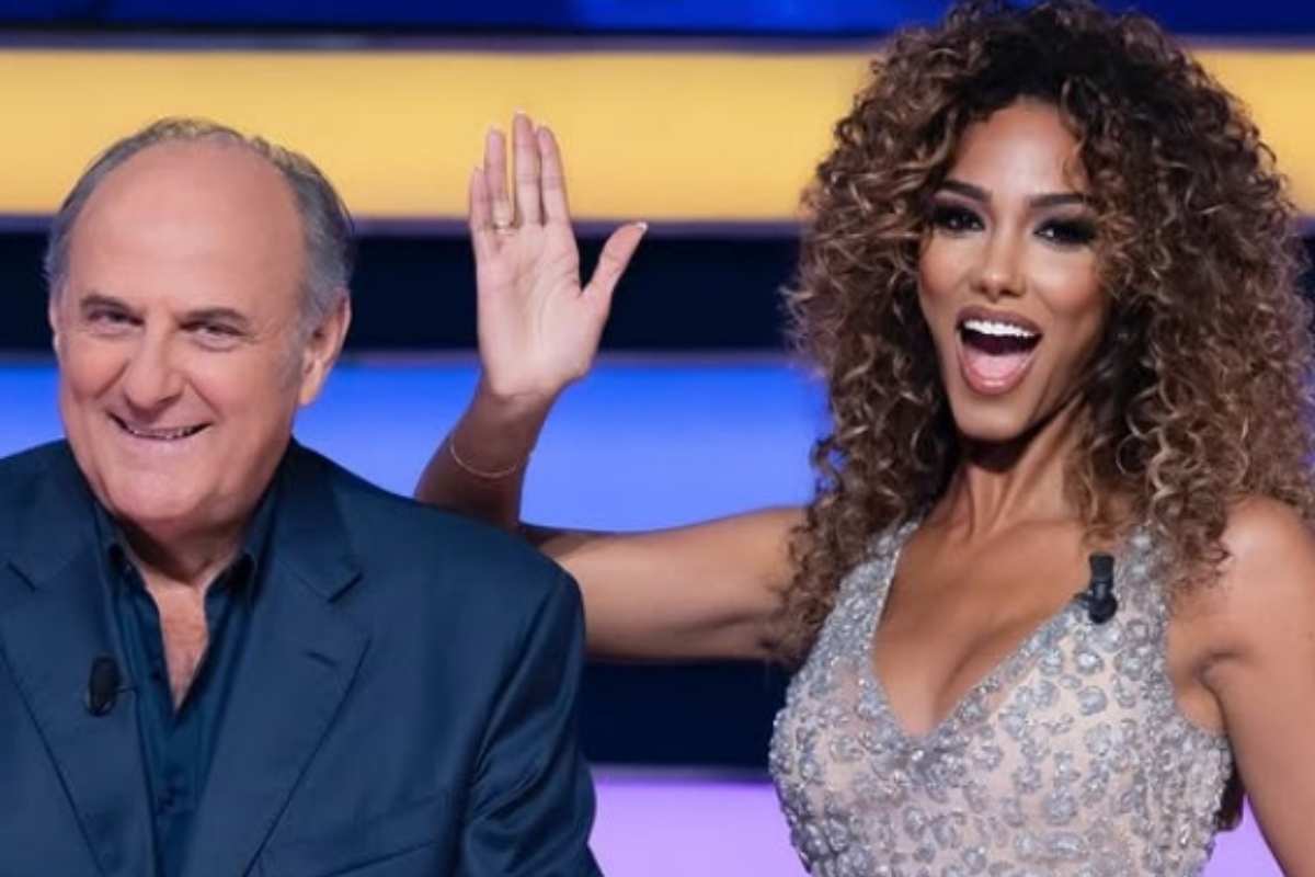 Gerry Scotti e Samira Lui