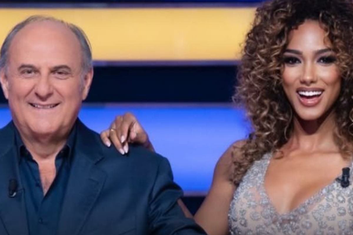 Gerry Scotti e Samira Lui