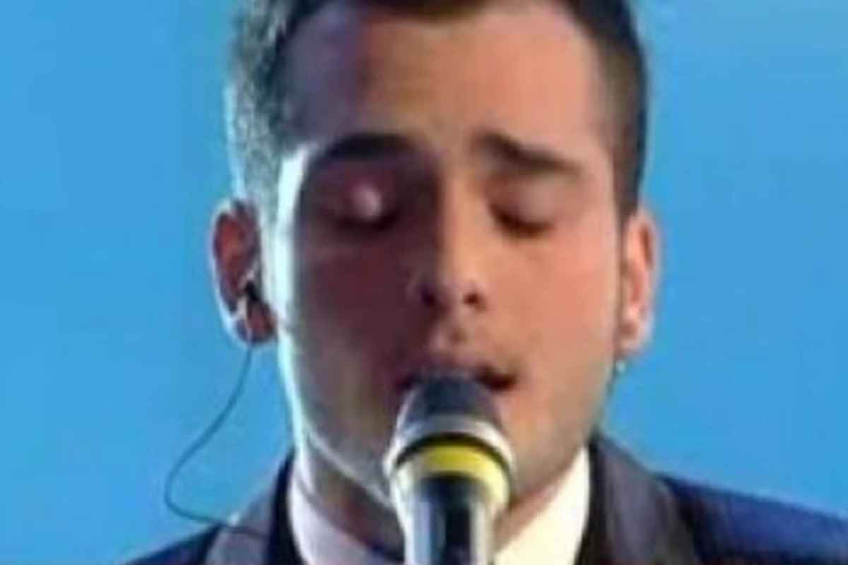 Tony Maiello canta a Sanremo