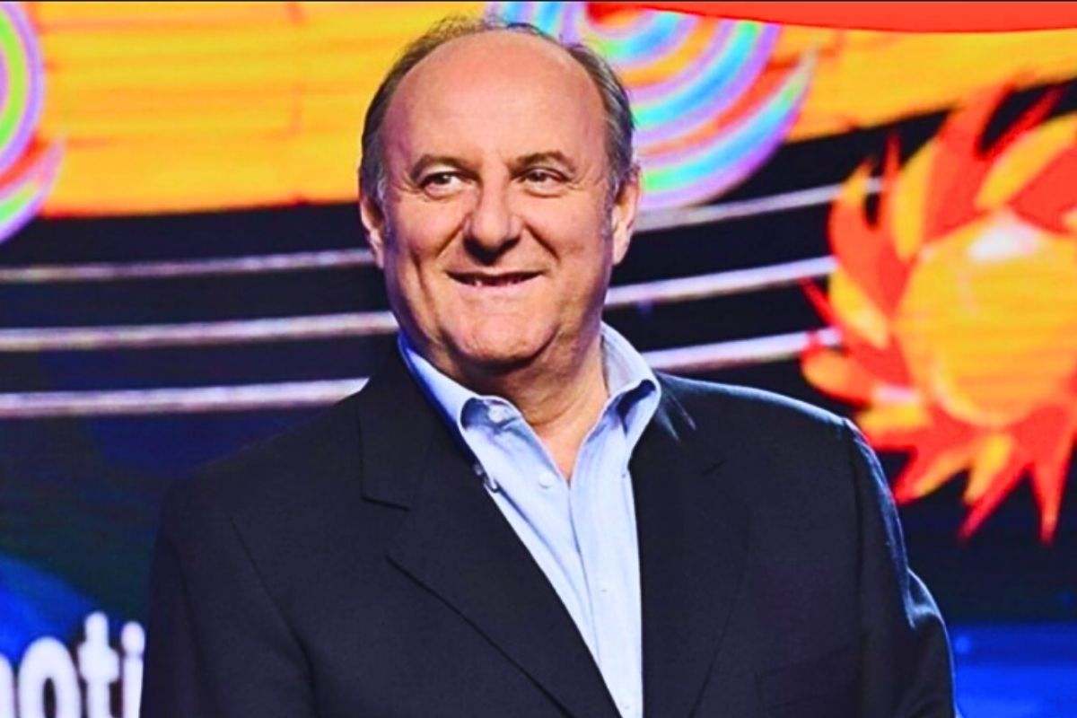 Il presentatore Gerry Scotti colonna di Mediaset