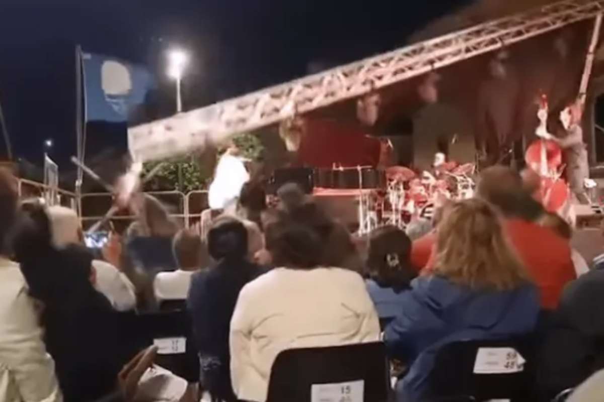 Incidente al concerto di Gualazzi