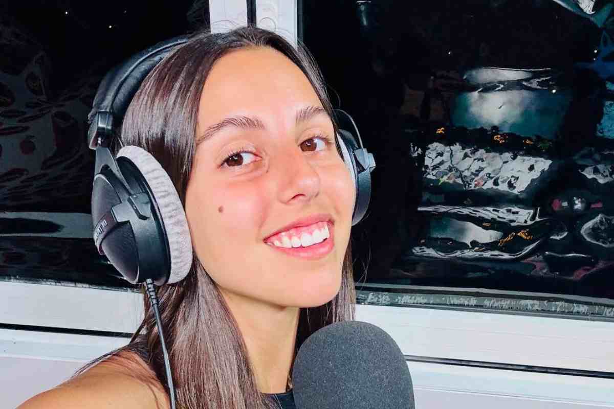 Jolanda Renga in una trasmissione radiofonica