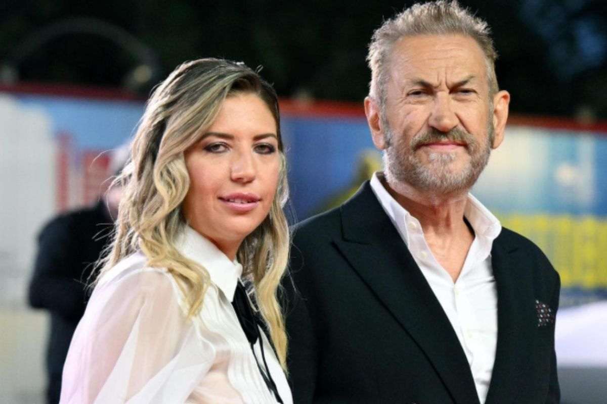 Marco Giallini con la compagna Giorgia