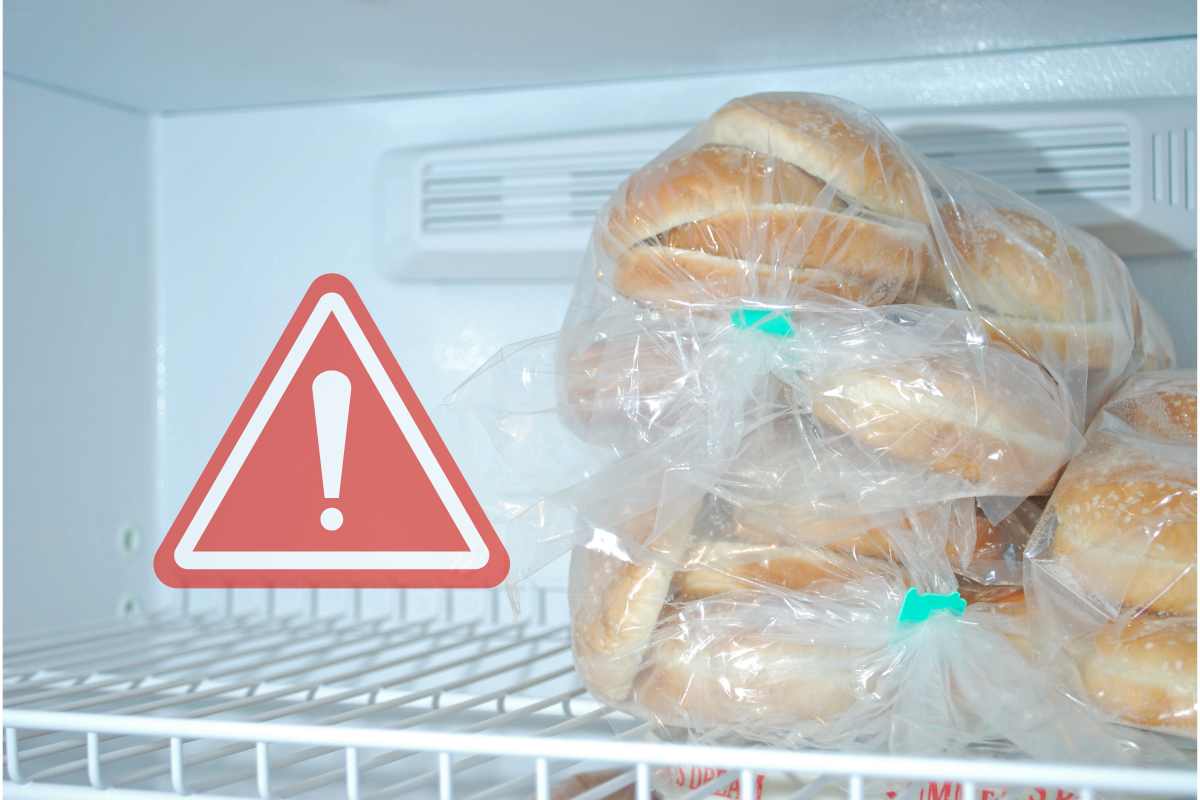 Pane nel congelatore