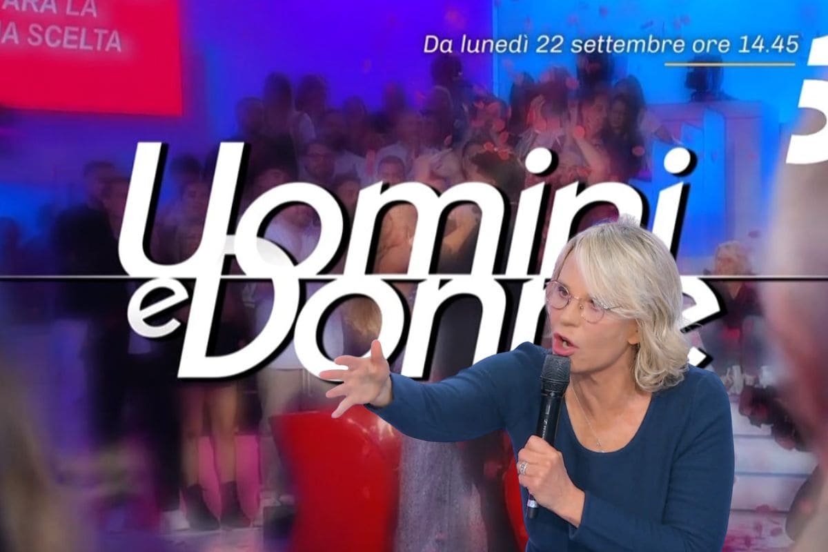 screen promo uomini e donne con maria de filippi