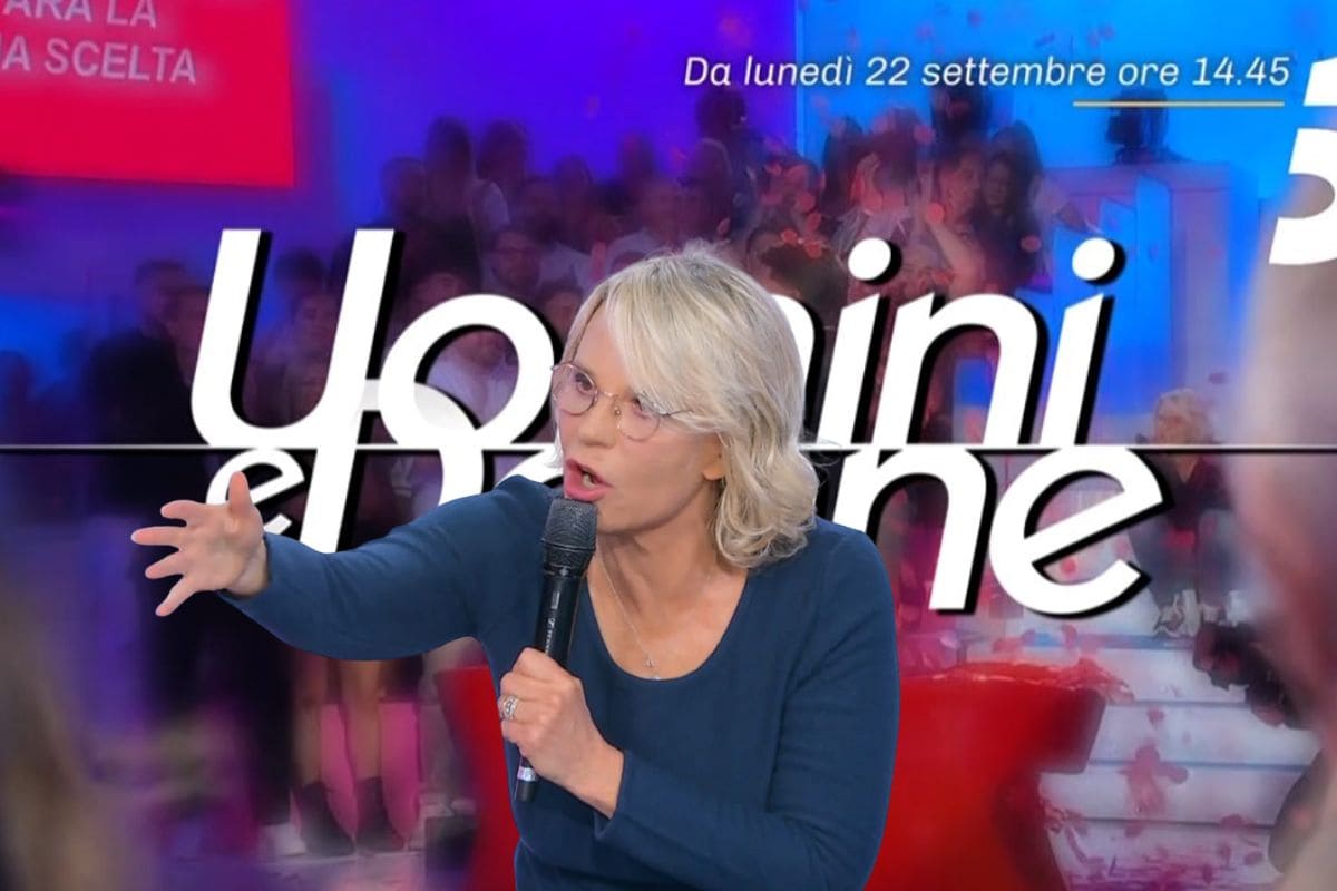 screen pubblicità U&D e maria de filippi