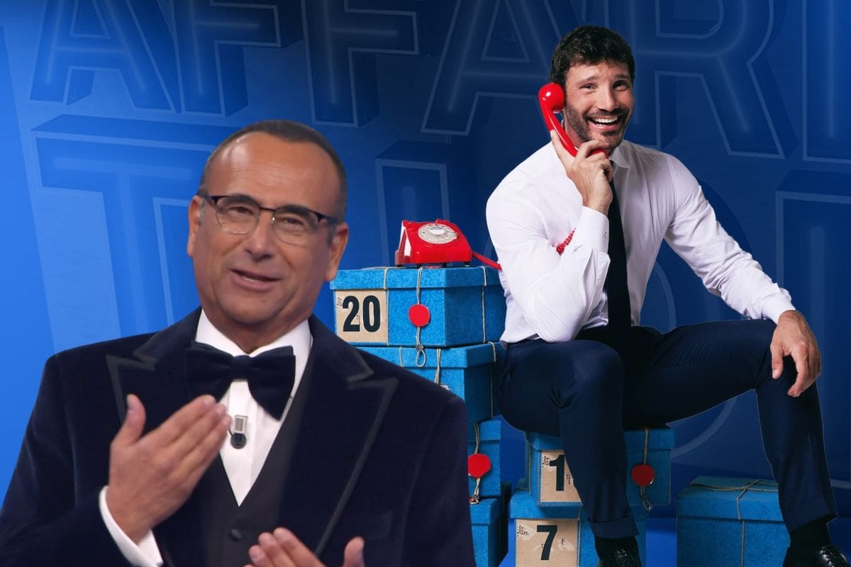 stefano de martino e carlo conti