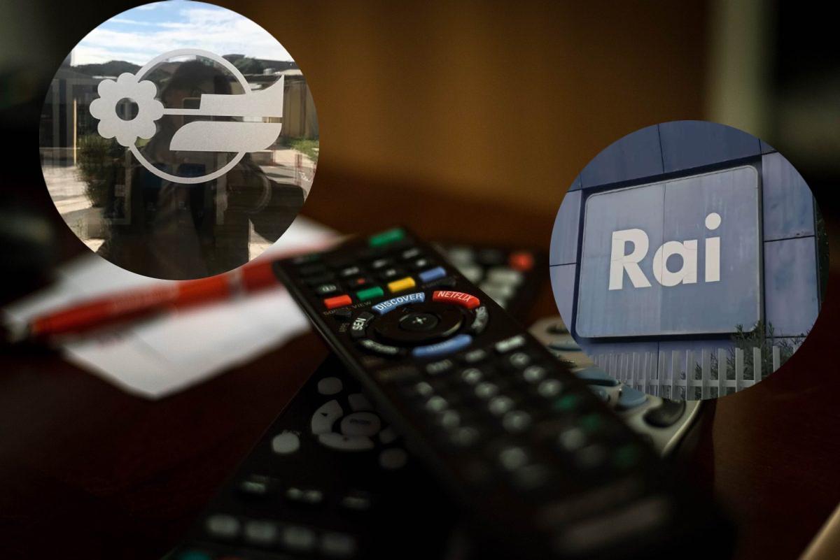 Televisione con telecomando