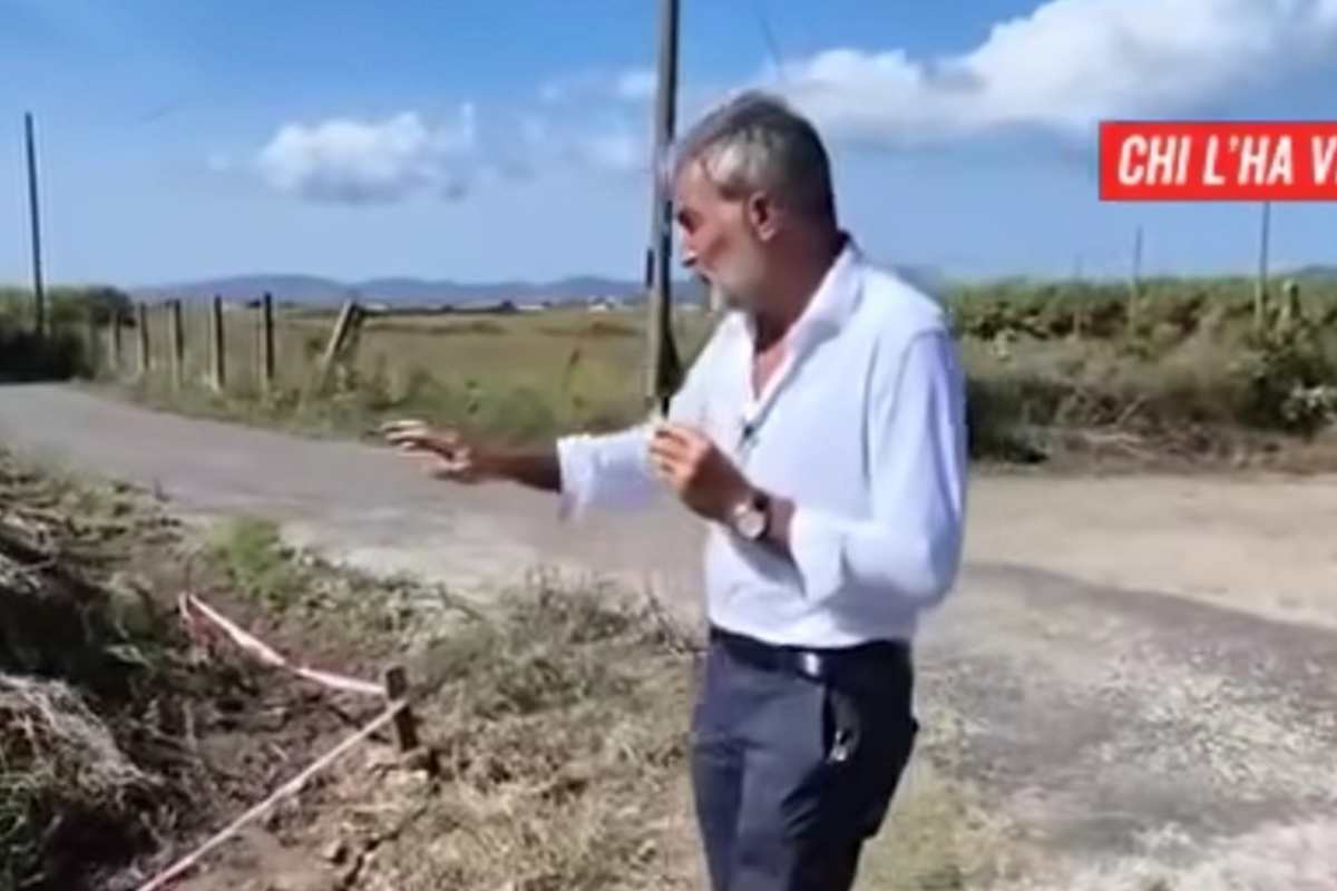 giornalista di chi l'ha visto luogo del ritrovamento