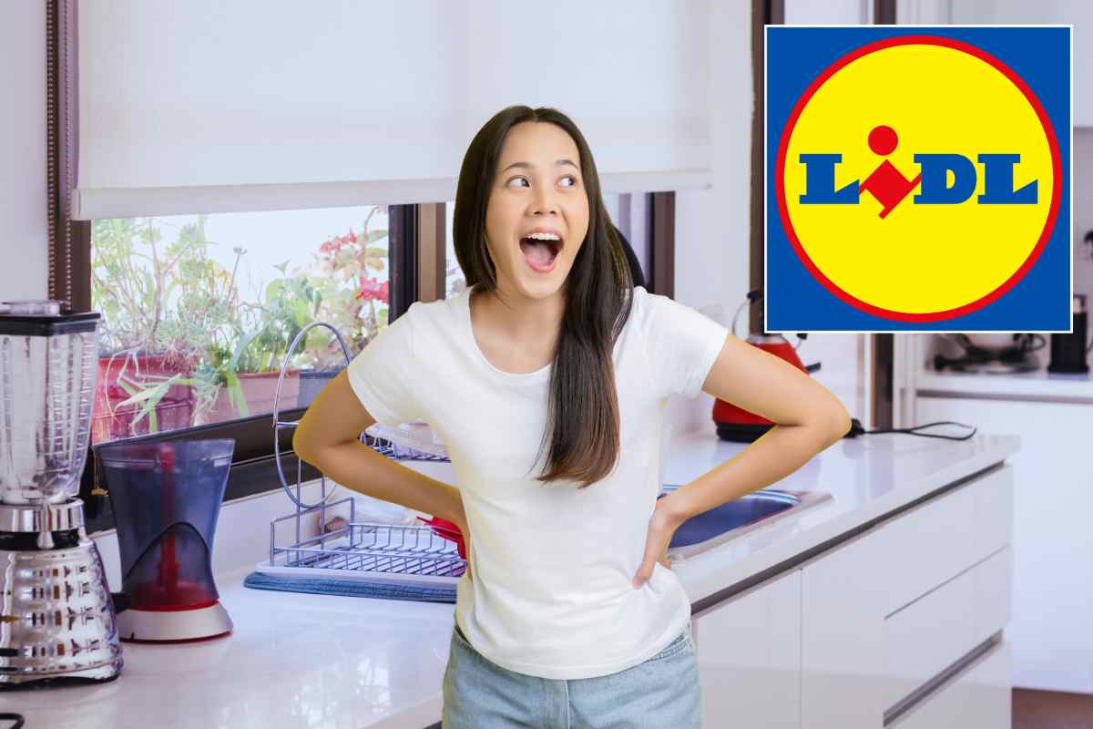 cucina donna felice logo lidl
