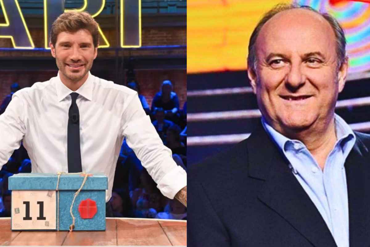 Stefano De Martino e Gerry Scotti